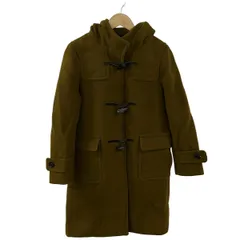green label relaxing(グリーンレーベルリラクシング) ダッフルコート サイズ38 M レディース - ダークイエロー×ライトブラウン 長袖/冬のサムネイル