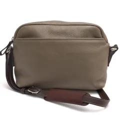 ソメスサドル／SOMES SADDLE バッグ ショルダーバッグ 鞄 レディース 女性 女性用 レザー 革 本革 グレー 灰色  CI-02 CAVALETTI キャバレッティ M ユニセックス 男女兼用 シボ革 シュリンクレザーのサムネイル
