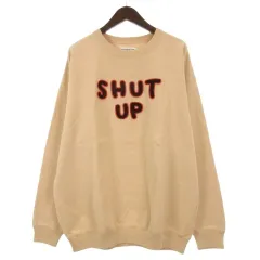 チャリアンドコー CHARI&CO SHUT UP CREWNECK SWEATS スウェット トレーナー ベージュ XL 260623E ■GY28のサムネイル