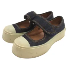 マルニ MARNI デニム メリージェーン スニーカー インディゴ 260714Eのサムネイル