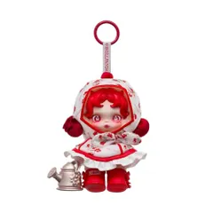 【POP MART 公式ストア】SKULLPANDA Amid Flowers ぬいぐるみペンダント skullpanda スカルパンダ すかるぱんだ ポップマート ぬいぐるみ ドール おもちゃ ソフビ人形 キーホルダー ブラインドドール ギフト 推し活 ポeのサムネイル