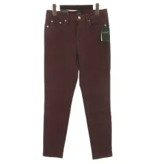 ローレンラルフローレン LAUREN RALPH LAUREN スキニー デニム パンツ 2 ボルドー 260511Eのサムネイル