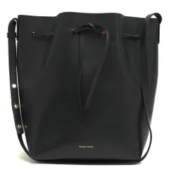 マンサー ガブリエル／MANSUR GAVRIEL バッグ ショルダーバッグ 鞄 レディース 女性 女性用 レザー 革 本革 ブラック 黒  Vegetable tanned Leather Mini Bucket Bag 巾着型バケットバッグのサムネイル