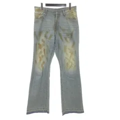 ルイス Lui's 25SS デニム ペイント加工 ブルー  Mのサムネイル