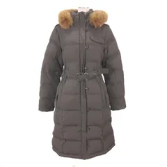 エーグル AIGLE ダウンコート ファー カーキ 42のサムネイル