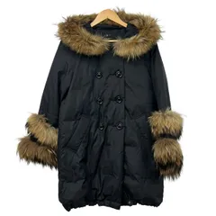 GRACE CONTINENTAL(グレースコンチネンタル) ダウンコート サイズ36 S レディース美品  - 黒 長袖/ファー/秋/冬のサムネイル