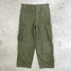 希少 11サイズ 60年代 フランス軍実物 M-47 カーゴパンツ 後期型