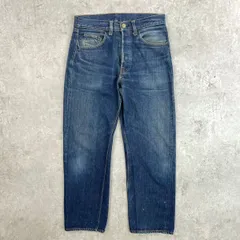 濃紺 1972年3月 リーバイス 501 66BigE メンズW29相当 ボタン裏6 不均等V スレキスタンプ 赤耳  ポケット裏シングル センターセット VINTAGE 古着 70s ヴィンテージ のサムネイル