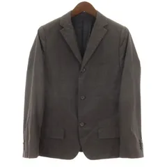 ジルサンダー JIL SANDER テーラードジャケット シングル ストライプ ブラック 46 ■GY62のサムネイル