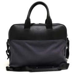 コールハーン／COLE HAAN バッグ ブリーフケース ビジネスバッグ 鞄 ビジネス メンズ 男性 男性用ナイロン レザー 革 本革 ネイビー 紺  F11338 GRANDSERIES Nylon and Leather Attache 2WAY ショルダのサムネイル