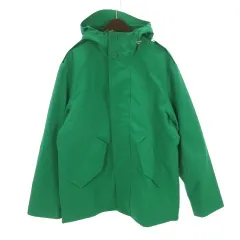 ラコステ LACOSTE ワイド＆ショートフィールド ジャケット フーデット マウンテンパーカー M グリーン BH2524のサムネイル