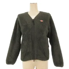 ダントン DANTON HIGH PILE FLEECE フリース ノーカラー ブルゾン 34 グレー 260515Eのサムネイル
