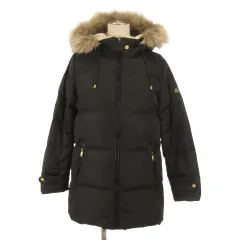 ローレンラルフローレン LAUREN RALPH LAUREN ダウンコート フェイクファー フーディ ブラック XS 260721E のサムネイル