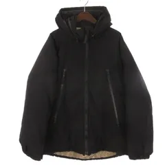 ワイルドシングス WILDTHINGS HAPPY JAKET ハッピー ジャケット リバーシブル 中綿 フーディ ブラック Lのサムネイル