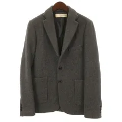 ゴールデングース GOLDEN GOOSE ジャケット シングル カシミヤ混 グレー S 260713Eのサムネイル