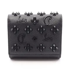 クリスチャンルブタン Christian Louboutin 三つ折り財布 PALOMA ブラック レザー PALOMA 三つ折財布 レディース Used Aのサムネイル