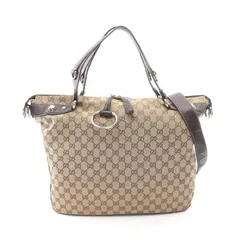 グッチ GUCCI トートバッグ GGキャンバス 2WAY 232949 ベージュ