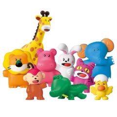 タカラトミー アニア たべっ子どうぶつ THE MOVIE なかよしどうぶつセット 動物 恐竜 おもちゃ 3歳以上 19 cm x 19 cm x 4 cm なかよしどうぶつセット