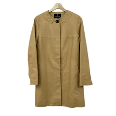 LANVIN COLLECTION(ランバンコレクション) コート サイズ38 M レディース美品  - ライトブラウン 長袖/レザー/秋/冬のサムネイル