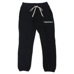 FEAR OF GOD フィアオブゴッド ESSENTIALS エッセンシャルズ ドローコード ロゴ スウェット パンツ ブラック系 S【中古】のサムネイル