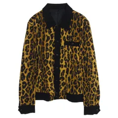 WACKO MARIA ワコマリア レオパード ヒョウ柄 長袖 シャツ ジャケット ライトブラウン系 S【美品】【中古】のサムネイル