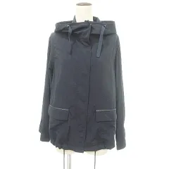 ナノユニバース nano universe 美品 ナイロン ジャケット アウター 36 Sサイズ 紺 ネイビー ■YHS6のサムネイル