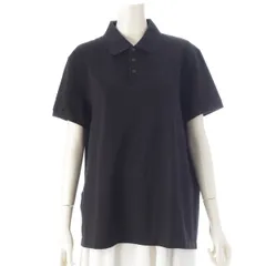 サンローランパリ 19年 YSLロゴ 半袖 ポロシャツ トップス 554052 ブラック L【中古】のサムネイル