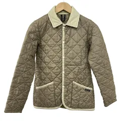 LAVENHAM(ラベンハム) ブルゾン サイズUK36 レディース - ベージュ×アイボリー 長袖/キルティング/中綿/冬のサムネイル