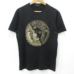 【三重本店】 中古 VERSACE | ヴェルサーチェ スタッズメデューサ半袖Tシャツ A81884 ブラック サイズ：L 【108】のサムネイル