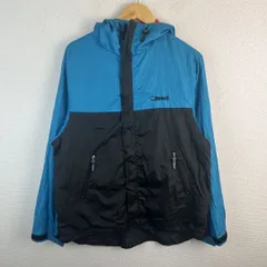 Bear USA SPORTS ベアースポーツ ブルゾン ジャケット ツートン ブルー LL メンズ 古着 スポーツMIX レトロのサムネイル