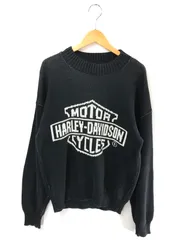 【中古品】 HARLEY-DAVIDSON ハーレーダビッドソン 90's LOGO KNIT SWEATER 90年代 ロゴ ニット セーター トップス USA製 【146-260731-rt-09-tagh】のサムネイル