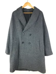 【中古】【メンズ】marka マーカ SHAWL COLLAR COAT HERRINGBONE M19C-05CO01C ショールカラーコート ヘリンボーン アウター 【140-250226-hi-28-TAG】のサムネイル