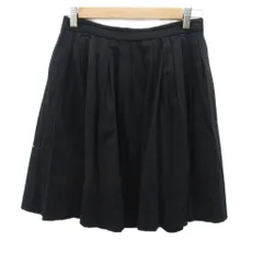 ポールスミス ブラック Paul Smith BLACK フレアスカート ひざ丈 40 黒 ブラック /SM18 ■ECD001のサムネイル