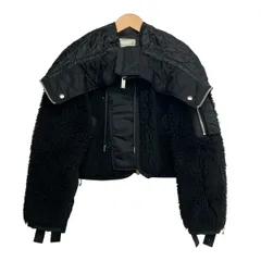 Sacai(サカイ) ブルゾン サイズ1 S レディース - 24-07459 黒のサムネイル
