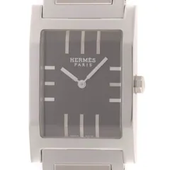 HERMES エルメス タンデム TA1.710 腕時計 ステンレス グレー クオーツ グレー文字盤 メンズ【中古】432のサムネイル