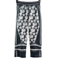 クリスチャン・ディオール Christian Dior スターロゴレギンスパンツ 213P05A4077 グレー ポリエステル レディース パンツのサムネイル