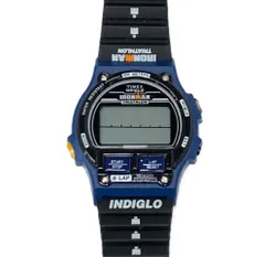 TIMEX　SHIPS　タイメックス　シップス　IRONMAN　アイアンマン　8　LAP　エイトラップ　腕時計　デジタルウォッチ　別注・コラボモデル　ネイビー　箱付のサムネイル