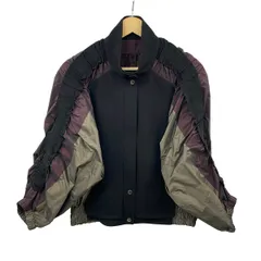 HIROKO KOSHINO(ヒロココシノ) ブルゾン サイズ38 M レディース美品  - 黒×カーキ×マルチ 長袖/春のサムネイル