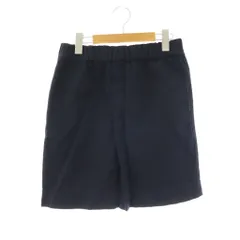 ドレステリア DRESSTERIOR スカート ミニ 台形 リネン混 38 紺 /NR ■ECB004のサムネイル