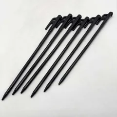 【未使用】[6本セット] スノーピーク ソリッドステーク30 R-103 Snow Peak 鍛造ペグ アウトドア キャンプのサムネイル