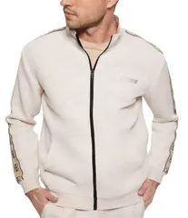 ゲス メンズ アウター ジャケット・ブルゾン Guess Long Sleeve Mickey Track Jacket Muted Stone ストーンのサムネイル