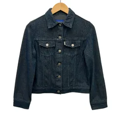 バーバリーブルーレーベル38デニムジャケット ボタン付き フリル裾 2026年最新】BURBERRY BLUE LABEL レディース Gジャン・デニム