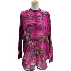 クリスチャン・ディオール Christian Dior トワル ドゥ ジュイ 長袖ロングシャツ 341B54A3798 ピンク コットン レディース 長袖シャツのサムネイル