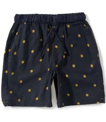 スコッチアンドソーダ メンズ ボトムス ハーフパンツ・ショーツ プリント ショートパンツ リネン Scotch Soda LinenBlend Printed 7 Inseam Shorts Tileのサムネイル