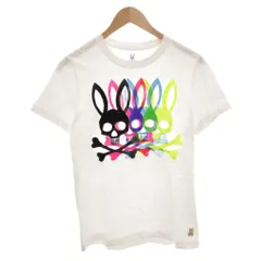 サイコバニー Psycho Bunny Tシャツ カットソー ロゴプリント 半袖 3 白 ホワイト /FF ■GY61のサムネイル