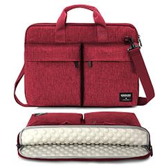 [KINGSLONG] Laptop Bag, PC Case, 360° Ultra-Strong Protection, Notebook PC Sleeve, Gaming Notebook Tablet Protective Case, Shock Absorption, Lightweight, Large Capacity, Stylish, Business, Commuting, School, Professional e