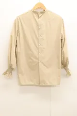 【中古】 UNITED ARROWS レディースブラウス -- Blouses UNITED ARROWS -- ベージュ 肌色 無地