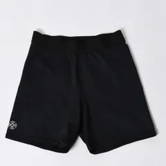 新品未使用 CHROME HEARTS クロムハーツ ロゴウエストバンド付きショートパンツ ブラック サイズS 中古 4a005916のサムネイル