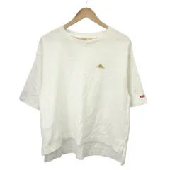 ケルティ KELTY Tシャツ カットソー トップス F 白 ホワイト 無地 ラウンドネック 半袖 ロゴワッペン ロゴ刺繍 /YU ■ECA006のサムネイル