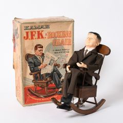 Kamar (JFK), President of the United States King Chair, music box, figurine, hobby, doll, excellent condition, used, 4a005883